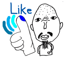 Ta-Pang The Grandpa sticker #11609956