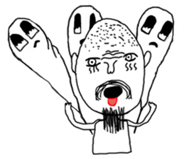 Ta-Pang The Grandpa sticker #11609957