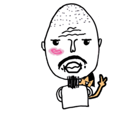 Ta-Pang The Grandpa sticker #11609967