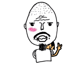 Ta-Pang The Grandpa sticker #11609967