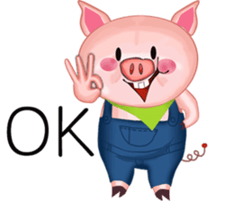 Shouty The Pig sticker #11609970