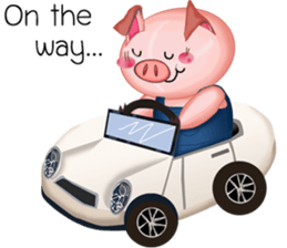 Shouty The Pig sticker #11609979