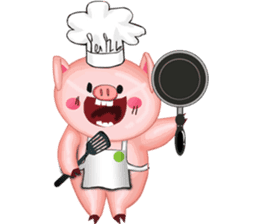 Shouty The Pig sticker #11609983