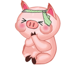 Shouty The Pig sticker #11610002