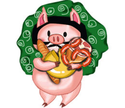 Shouty The Pig sticker #11610004