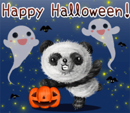 Little realistic Panda sticker #11611003