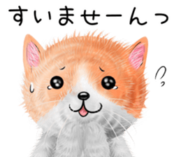 nekokawasan keigo natu sticker #11611398