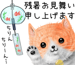 nekokawasan keigo natu sticker #11611407