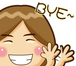 Forever hotty sticker #11611845