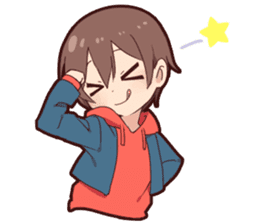 Junior boy sticker #11612375