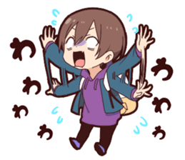 Junior boy sticker #11612378