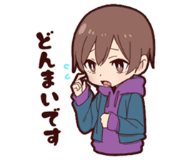 Junior boy sticker #11612379