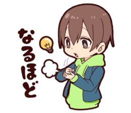 Junior boy sticker #11612380