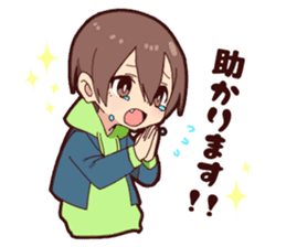 Junior boy sticker #11612382