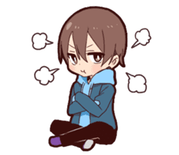 Junior boy sticker #11612384