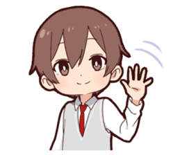 Junior boy sticker #11612400