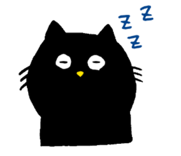 black cat !!! sticker #11612419