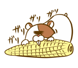 Hamster came to my home. sticker #11612469