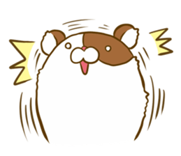Hamster came to my home. sticker #11612480