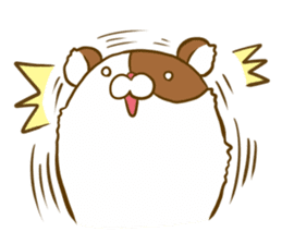 Hamster came to my home. sticker #11612480