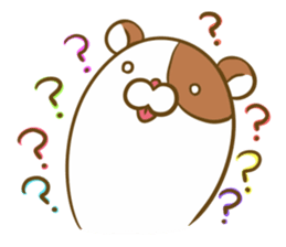 Hamster came to my home. sticker #11612481