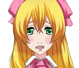 Country girl of the rainy season of Eng sticker #11613649