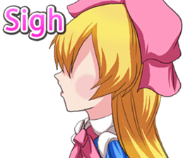 Country girl of the rainy season of Eng sticker #11613650