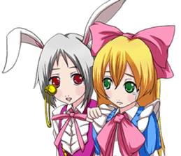 Country girl of the rainy season of Eng sticker #11613659