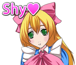 Country girl of the rainy season of Eng sticker #11613661