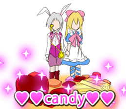 Country girl of the rainy season of Eng sticker #11613666