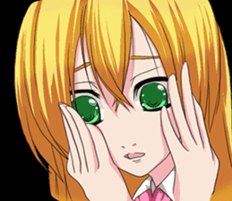 Country girl of the rainy season of Eng sticker #11613671