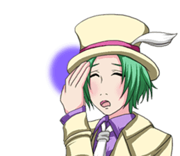 Country girl of the rainy season of Eng sticker #11613674