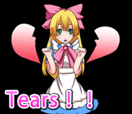 Country girl of the rainy season of Eng sticker #11613679