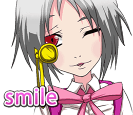 Country girl of the rainy season of Eng sticker #11613684