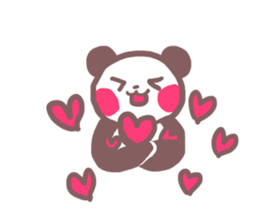 easy-to-use panda sticker #11613756
