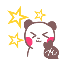 easy-to-use panda sticker #11613758