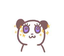 easy-to-use panda sticker #11613762