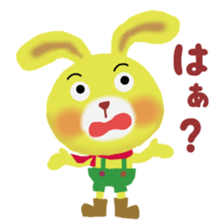 pretty annoying rabbit sticker #11614012