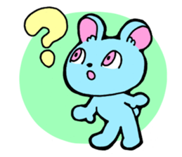 Hiragana animal sticker #11614936