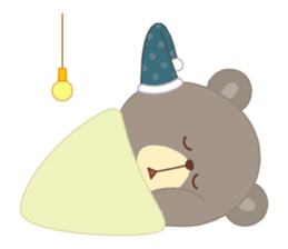 Pretty bear "CLOSE" sticker #11615097