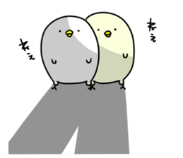 There are many chicks. sticker #11615165