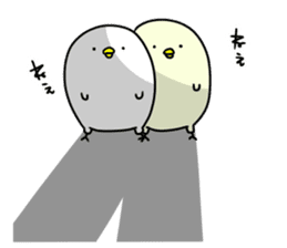 There are many chicks. sticker #11615165