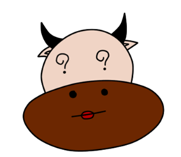 cow? or buffalo? sticker #11616322