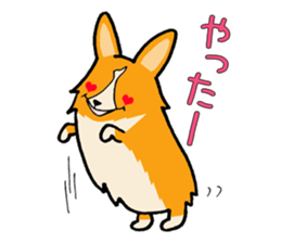 A charming corgi chiro sticker #11616329