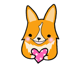A charming corgi chiro sticker #11616330
