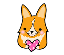 A charming corgi chiro sticker #11616330