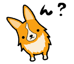 A charming corgi chiro sticker #11616331