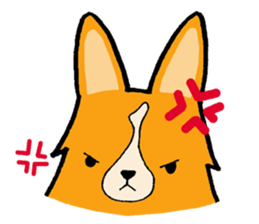 A charming corgi chiro sticker #11616338