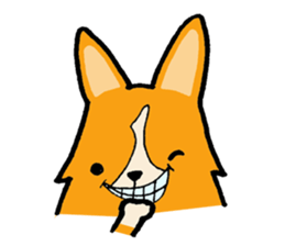 A charming corgi chiro sticker #11616342