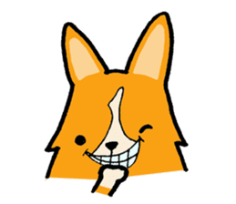 A charming corgi chiro sticker #11616342